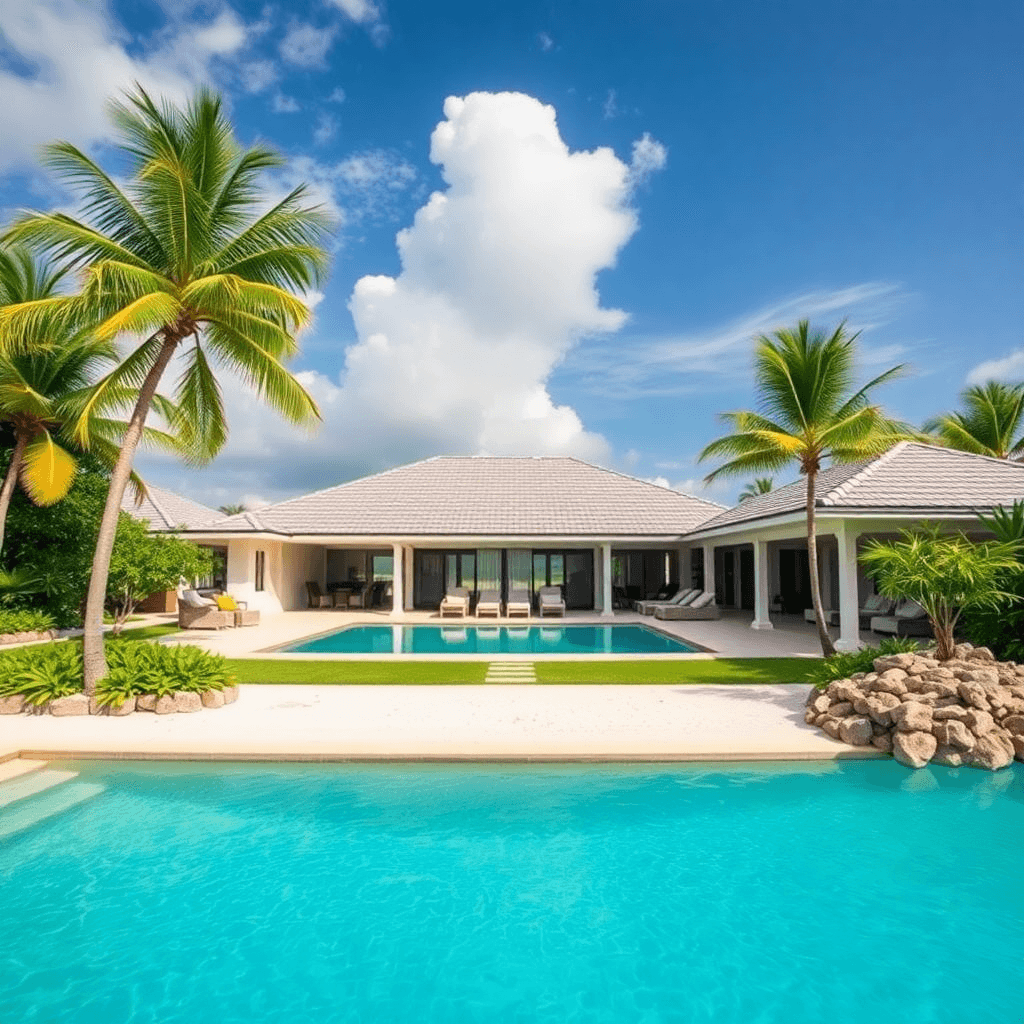 Villa frente al mar en Punta Cana