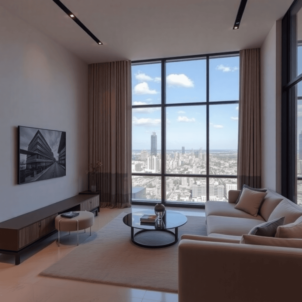 Apartamento moderno en Santo Domingo con vista ciudad